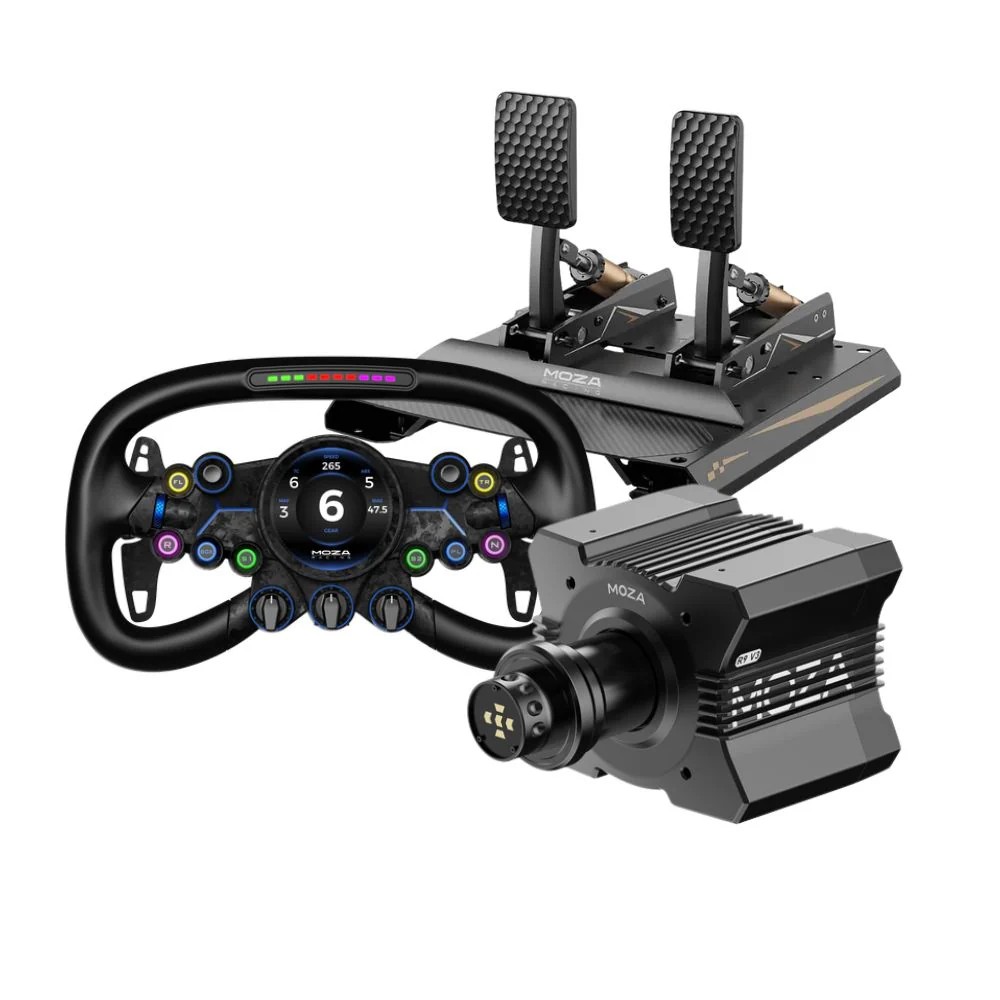 Moza R9 V2 9Nm + CRP Pedals